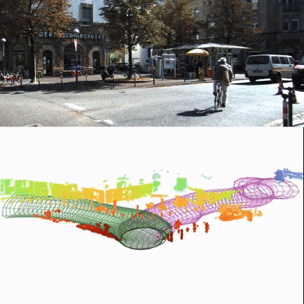 Differentiable Collision-Free Parametric Corridors